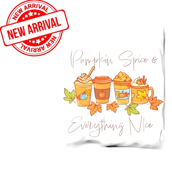 Poly mailers Fall 10x13 Pumpkin Spice - Picture 1 of 2